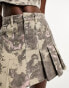 Фото #2 товара Urban Revivo co-ord cargo mini skirt in camo