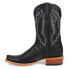 Фото #3 товара Dan Post Boots Boerne Embroidered Square Toe Cowboy Mens Black Casual Boots DP5