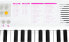 Фото #14 товара Classic Cantabile MINI-37 Keyboard - 37 Mini Keys - Power Supply via USB-C or Batteries - 100 Sounds and Rhythms - USB MIDI - Speaker and Headphone Output - White/Pink