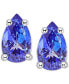 Фото #2 товара Серьги Macy's Tanzanite Pear-Shape Stud