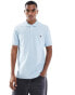 Фото #1 товара Paul Smith polo shirt with small zebra print logo in light blue