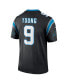 Фото #2 товара Футболка мужская Nike Carolina Panthers Legend Jersey, черная, Брайс Янг