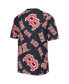 Big Boys Navy Boston Red Sox Allover Team T-shirt