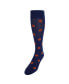 Three Point Shot Basketball Novelty Mercerized Cotton Mid-Calf Socks