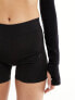 Фото #9 товара Only Play training sports booty legging shorts in black