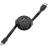 Renkforce RF-4352328 - 0.8 m - USB A - USB C - USB 3.2 Gen 1 (3.1 Gen 1) - 10000 Mbit/s - Black