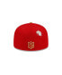 Men's X Staple Scarlet, Gold San Francisco 49ers Pigeon 59FIFTY Fitted Hat Scarlet, Gold, 7 1/8 - фото #5