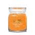 Фото #1 товара Aromatic candle Signature glass medium Farm Fresh Peach 368 g