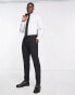 Фото #1 товара ASOS DESIGN slim tuxedo trousers in black