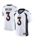 Men's Russell Wilson White Denver Broncos Team Vapor Limited Jersey