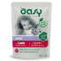 Фото #2 товара OASY Chunks In Sauce Adult Lamb 85G Wet Cat Food