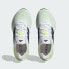 adidas Pureboost 23 防滑耐磨 低帮 跑步鞋 男款 白绿黑