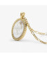 Ana Luisa rose Engraved Necklace - Hannah Gold, gold, pearl - фото #8