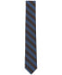 Фото #2 товара Men's Arrow Striped Skinny Tie, Created for Macy's