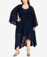 ფოტო #1 პროდუქტის Plus Size Fleetwood Maxi Dress