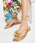 Фото #2 товара Women's Gilma Flower Flat Sandals, Created for Macy's