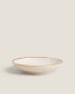 Фото #3 товара Porcelain soy sauce bowl with antique finish rim