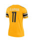 Women's Chase Claypool Gold-Tone Pittsburgh Steelers Inverted Legend Game Jersey