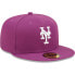 Фото #3 товара [70685160] Mens New Era MLB NY METS 5950 FITTED - SPARKLING GRAPE