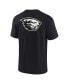 Фото #3 товара Men's and Women's Black Oregon State Beavers Super Soft Short Sleeve T-shirt