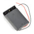 Фото #1 товара Battery holder - 3 x AA (R6) with cover and switch