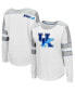 ფოტო #1 პროდუქტის Women's White Kentucky Wildcats Trey Dolman Long Sleeve T-shirt