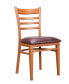 Фото #2 товара Linon Home Decor Brainard Side Chair, Set of 2