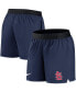 Фото #1 товара Women's Navy St. Louis Cardinals Authentic Collection Flex Vent Max Performance Shorts