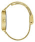 ფოტო #2 პროდუქტის Women's Gold-Tone Stainless Steel Mesh Bracelet Watch 32mm