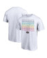 Фото #2 товара Men's White Georgia Bulldogs City Pride T-shirt