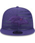Фото #4 товара Men's Purple Baltimore Ravens Independent 9Fifty Snapback Hat