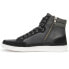 Crevo Seiler High Top Mens Black Sneakers Casual Shoes CV1634-001