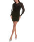 Фото #1 товара Sandro Knit Mini Dress Women's Black 34