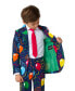 ფოტო #4 პროდუქტის Little Boys Confetti Balloons Button Closure Suit Set