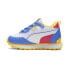 Фото #3 товара Puma Rider Fv Primary Ac Lace Up Toddler Boys White Sneakers Casual Shoes 39447