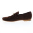 Фото #9 товара Bruno Magli Rivieria RIVIERIA Mens Brown Loafers & Slip Ons Moccasin Shoes