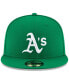 Фото #4 товара Men's Green Oakland Athletics Alt Authentic Collection On-Field 59FIFTY Fitted Hat