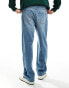 ADPT baggy fit jeans in light blue wash