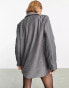 Фото #10 товара Reclaimed Vintage unisex oversized blazer co-ord in grey