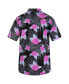 Фото #2 товара Men's Wedge Woven Short Sleeve Button-Up Shirt