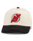 Фото #1 товара Men's White, Black New Jersey Devils Burnett Adjustable Hat