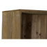 Шкаф DKD Home Decor Чёрный Деревянный Металл Стеклянный (70 x 34.5 x 160 cm)