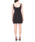 ფოტო #2 პროდუქტის Women's Sweetheart-Neck Bow-Trim Sheath Dress