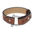 Elegant men´s leather bracelet Heritage D-Link JF04343040