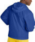 Men's Packable Half-Zip Hooded Water-Resistant Jacket