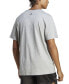 ფოტო #2 პროდუქტის Men's Essentials Single Jersey Big Logo Short Sleeve Crewneck T-Shirt