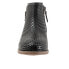 Softwalk Rimini Perf S2315-001 Womens Black Extra Wide Ankle & Booties Boots