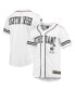 Men's White Notre Dame Fighting Irish Free Spirited Mesh Button-Up Baseball Jersey