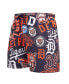 Men's Navy Detroit Tigers Toss Logo Woven Shorts