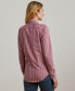 ფოტო #2 პროდუქტის Women's Cotton Striped Shirt